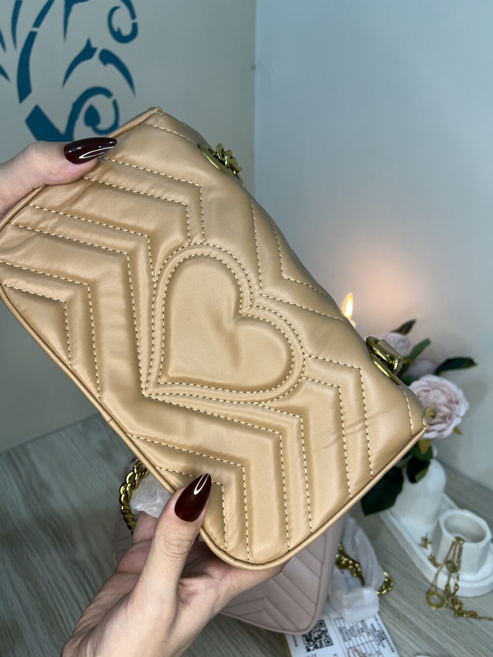 کیف گوچی (قهوه ی) - Image 6