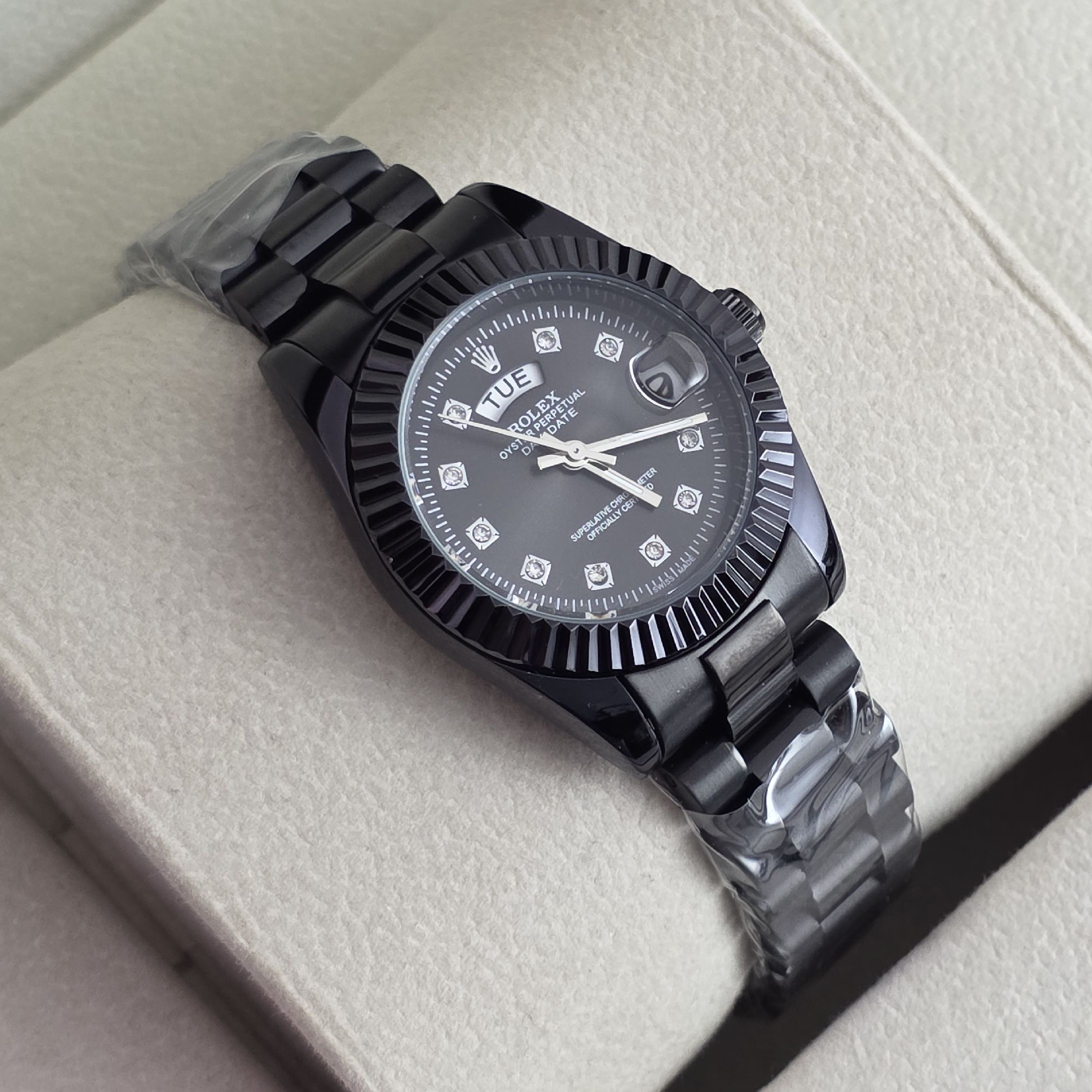 ساعت رولکس سیاه ( مردانه)