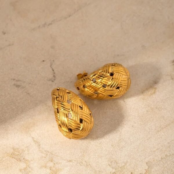 گوشواره قطره جالی