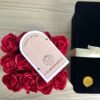 باکس رز سرخ ( ریبون) 
۱۲ شاخه رز سرخ