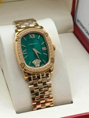 ساعت صفحه سبز ورساچ ( زنانه )