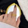 انگشتر ۳ لاین زنجیر