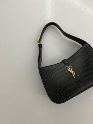 دستکول Ysl سیاه ( پوست ماری)