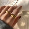 انگشتر بوبل طلایی